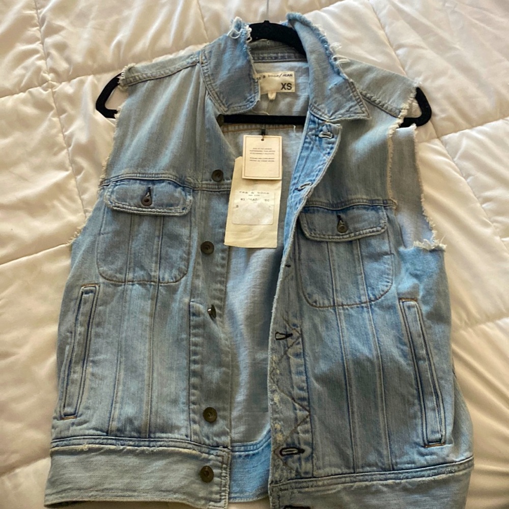Rag and Bone denim vest